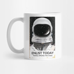 Enlist today Travel among the stars Mug